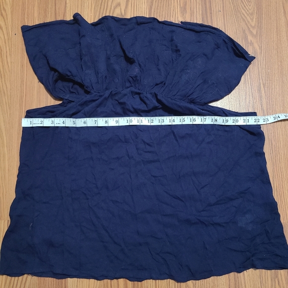 Women's Off Shoulder Rose Embroidery Loose Blouse Top Size XL - Picture 4 of 6